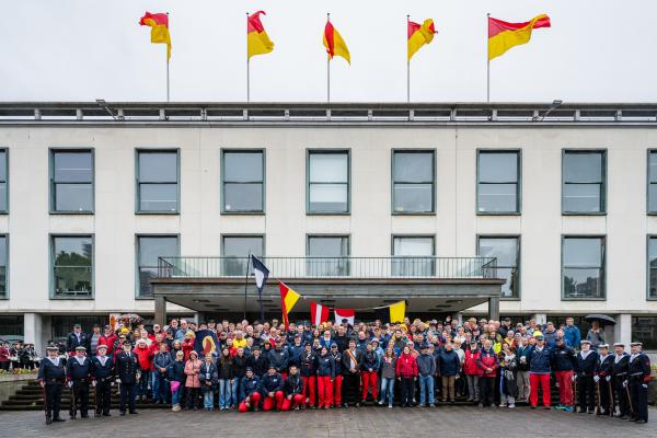 Groepsfoto schippers